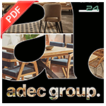 Catálogo Adec: mesas, sillas y auxiliares