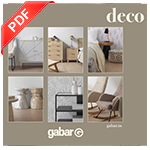 Catálogo Deco de Gabar: muebles auxiliares y decoración