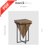 Catálogo Vol.5 Marckdeco de Marckeric: muebles auxiliares para el hogar