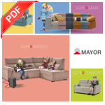 Catálogo Mayor Tapizados: sofás, sillones, relax y sofás cama