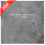 Catálogo Tacoma de Monrabal Chirivella: mobiliario y muebles auxiliares para salones y comedores