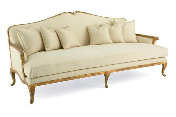 Sofa de estilo Cabriolé en nuestra tienda de Muebles en Madrid