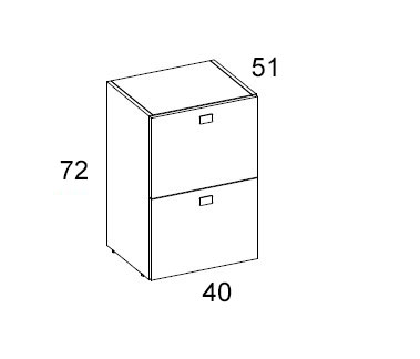 Medidas de los módulos con 2 contenedores de Arasanz para habitaciones juveniles