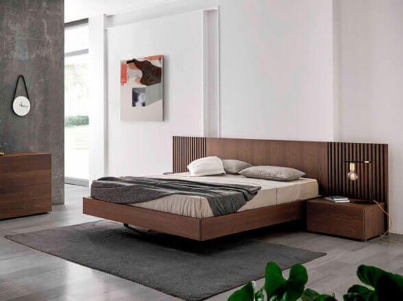 Dormitorio de estilo moderno en tu tienda de Muebles en Madrid