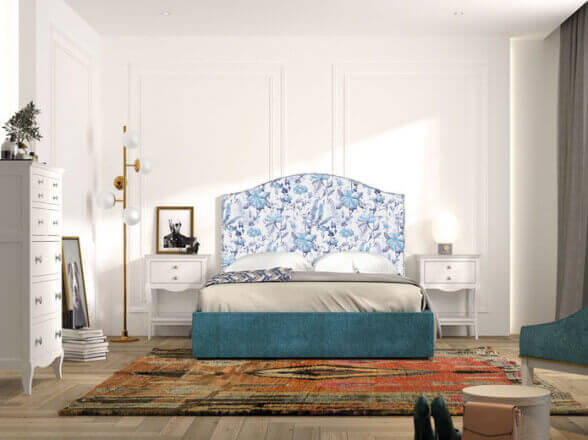 Dormitorio de estilo rústico en tu tienda de Muebles en Madrid
