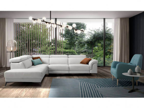 Sofá de estilo moderno en tu tienda de Muebles en Madrid