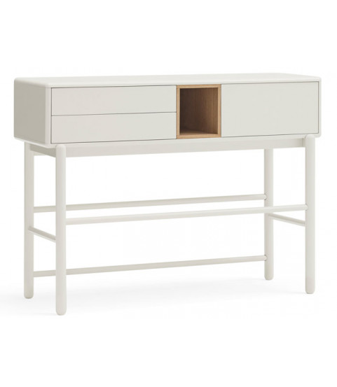 Consola con puertas y cajones