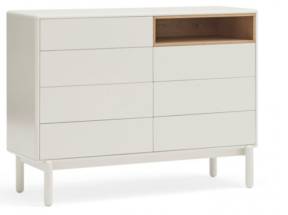 Cómoda blanca para dormitorio