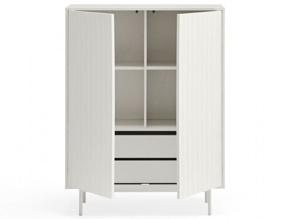 Mueble Auxiliar blanco para comedor