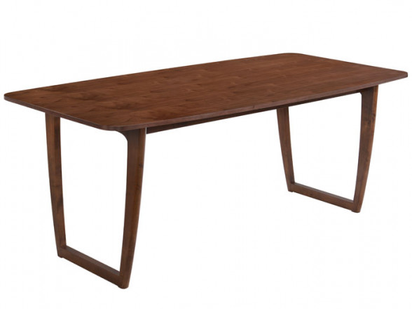 Mesa fija de madera para comedor nórdico