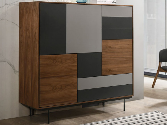 Mueble auxiliar de estilo nórdico en Madrid