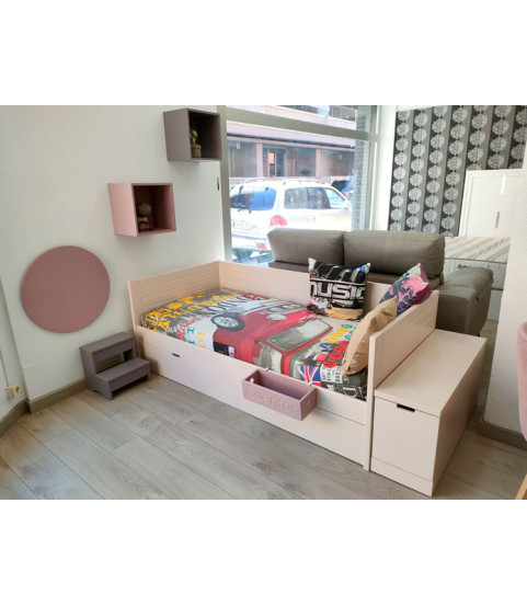 Liquidación de dormitorios juveniles modernos en Muebles Valencia, Móstoles (Madrid)