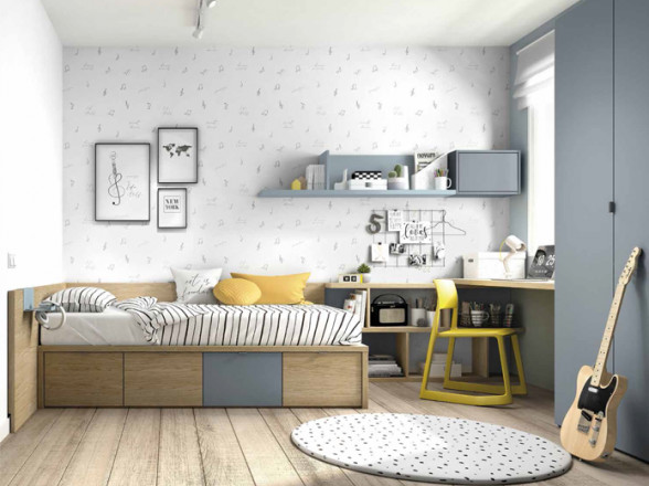 habitaciones juveniles modernas - tienda de muebles en Madrid