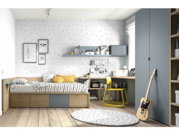 Dormitorio juvenil en oferta en Madrid | Muebles Valencia®