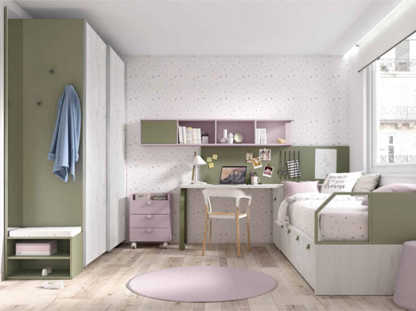 Dormitorio Juvenil Moderno 161