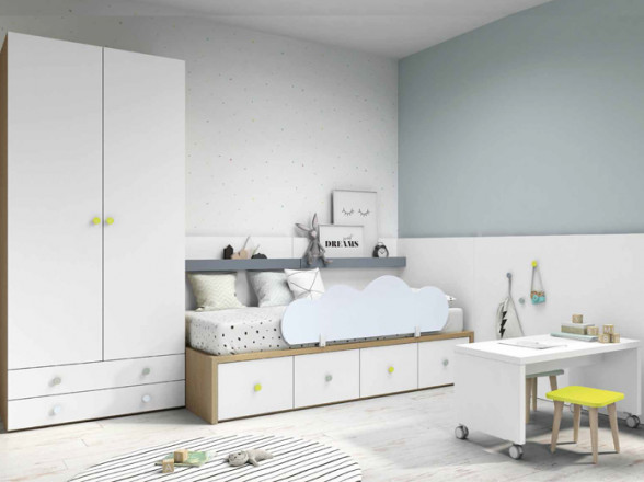 ✅OFERTA dormitorio juvenil moderno en Madrid| Muebles Valencia®