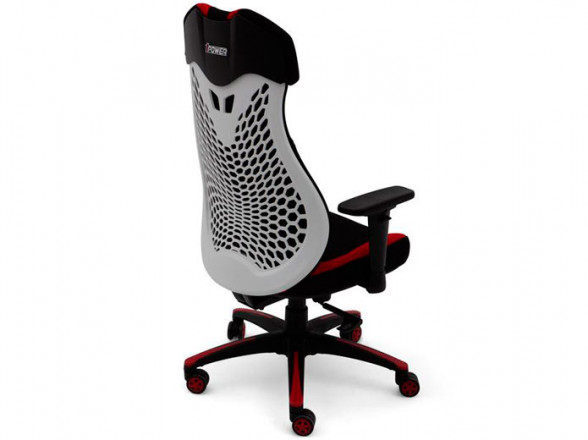 Silla de oficina con asiento y respaldo acolchados