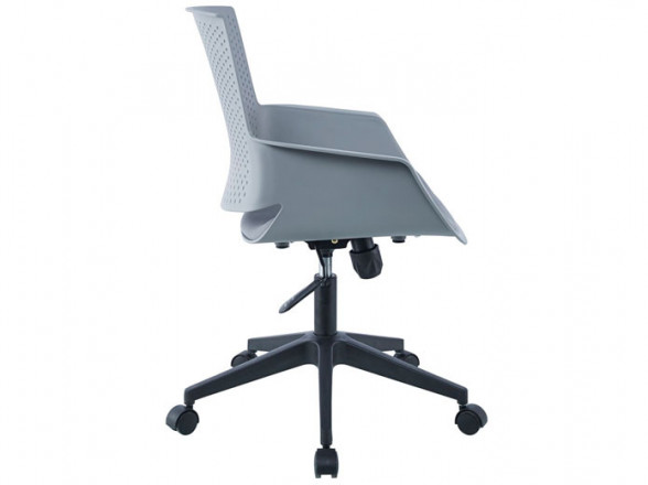 Silla de oficina de color gris en oferta