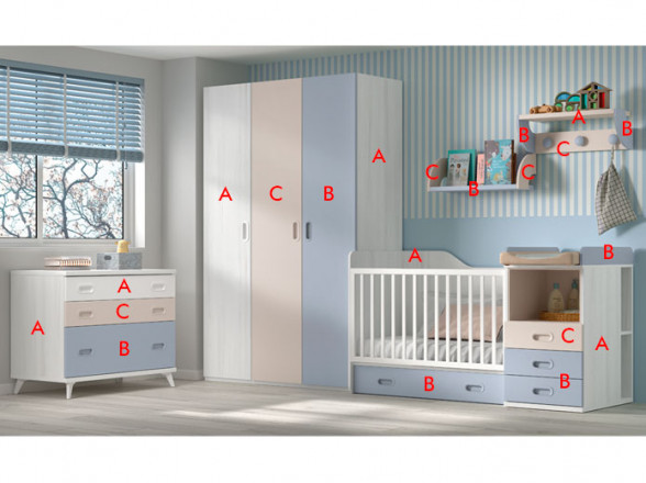 Oferta de muebles infantiles para habitación en Madrid