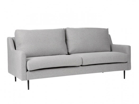 Sofá moderno gris claro