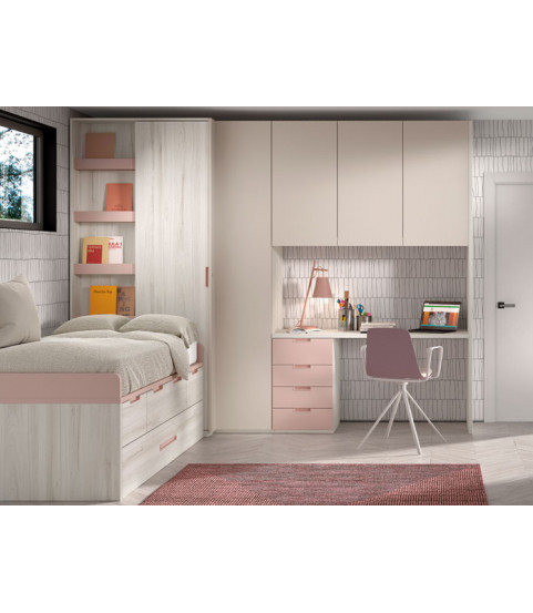 Dormitorio Juvenil 18 en Muebles Valencia