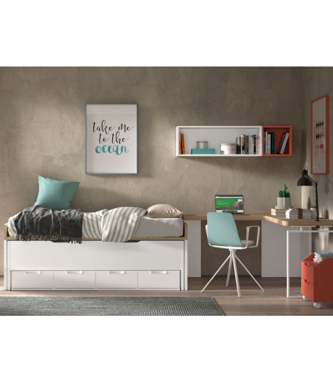 Dormitorio Juvenil 20 en Muebles Valencia