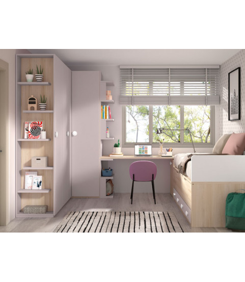 Dormitorio Juvenil 21 en Muebles Valencia