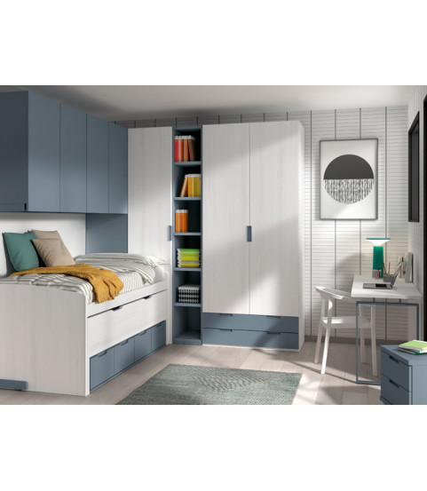 Dormitorio Juvenil 24 en Muebles Valencia