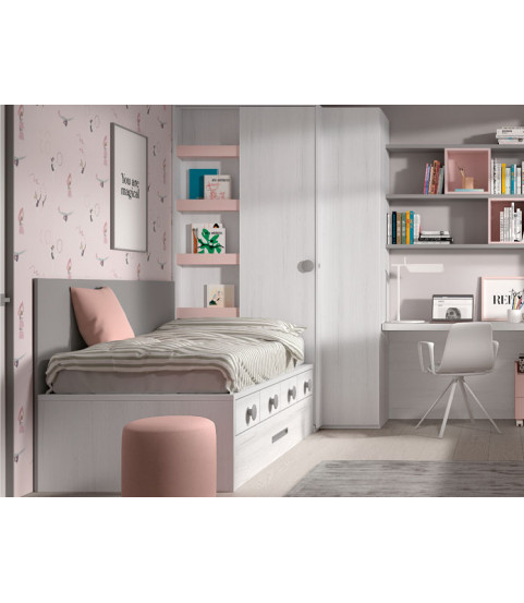 Dormitorio Juvenil 26 en Muebles Valencia