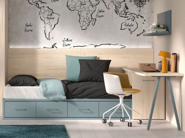 Habitación juvenil - Dormitorio Juvenil a medida | Muebles Valencia®