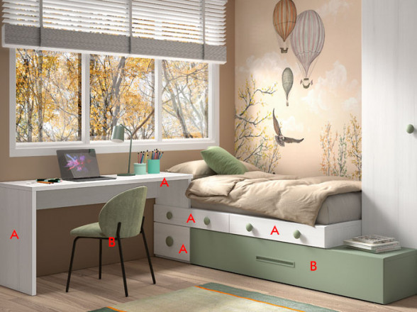 Promoción de dormitorios juveniles en nuestra tienda de muebles en Madrid