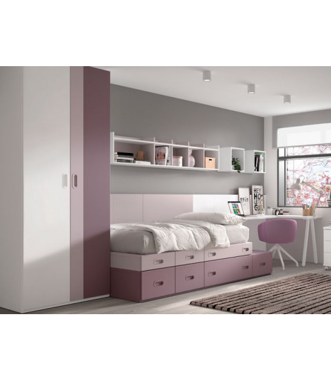 Dormitorio Juvenil 37 en Muebles Valencia