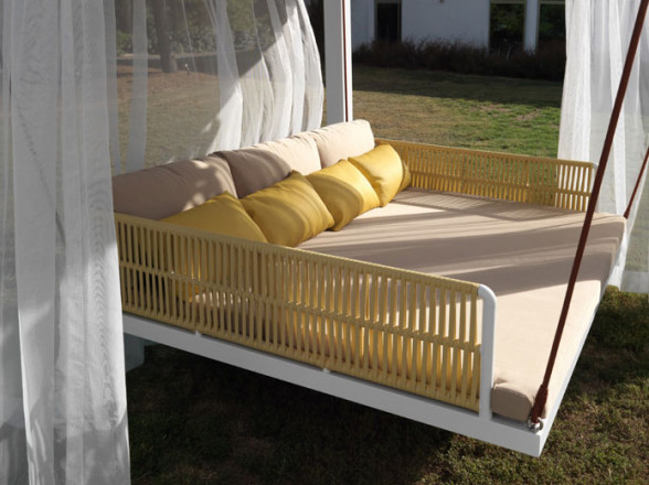 Cama moderna para jardín