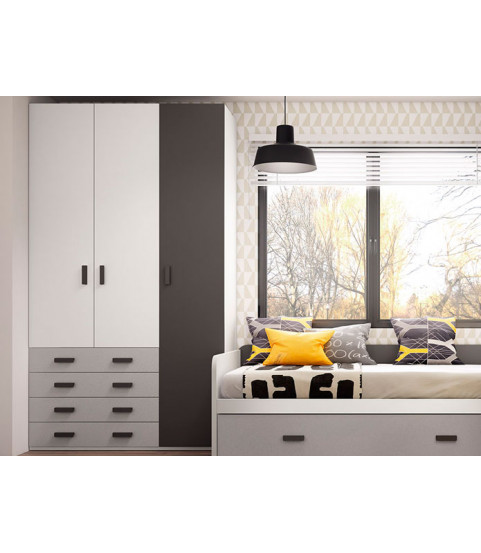 Armario Juvenil Modelo 9 en Muebles Valencia