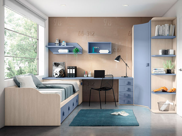 45 Dormitorios pequeños modernos: ideas para decorar