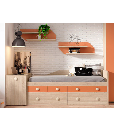 Dormitorio Juvenil 50 en Muebles Valencia