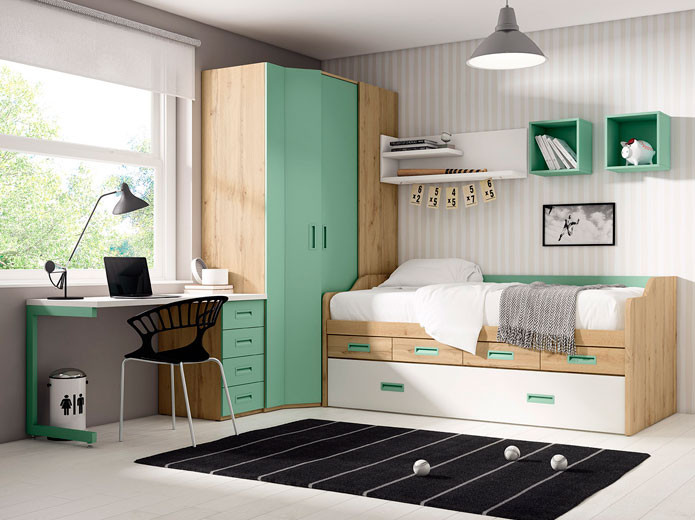 Habitación juvenil - Dormitorio Juvenil a medida | Muebles Valencia®