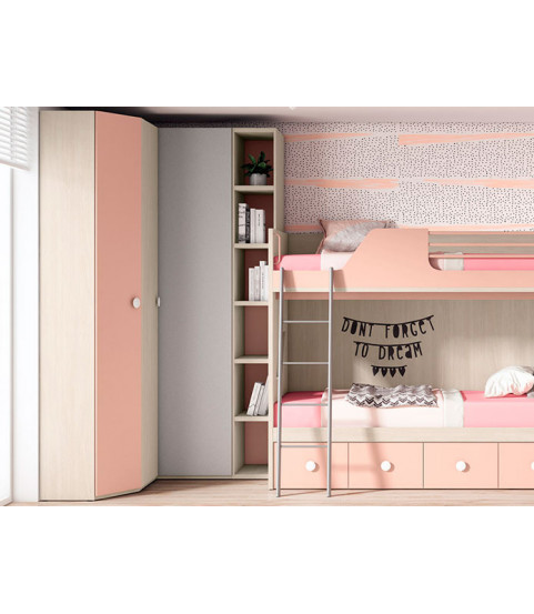 Armario Juvenil Modelo 15 en Muebles Valencia