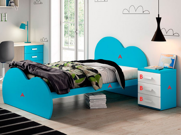 Promoción de camas juveniles para comprar online en Madrid