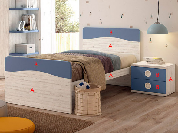 Promoción de muebles juveniles para dormitorio en Madrid