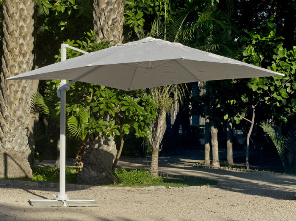 Parasol de aluminio