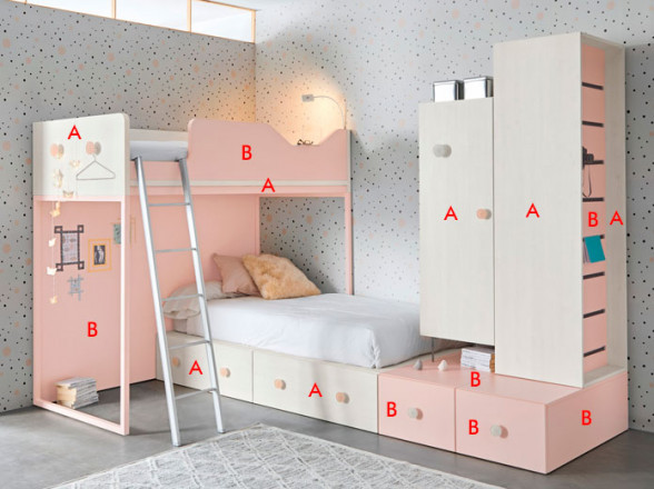 Promoción de dormitorios juveniles con literas en Madrid