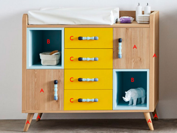 19 ideas de Mueble cambiador bb  decoración de unas, dormitorio bebe,  muebles para bebe