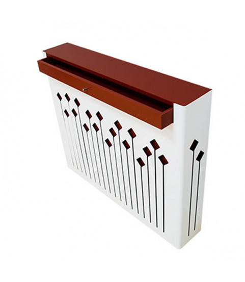 cubreradiador con cajón diseño moderno