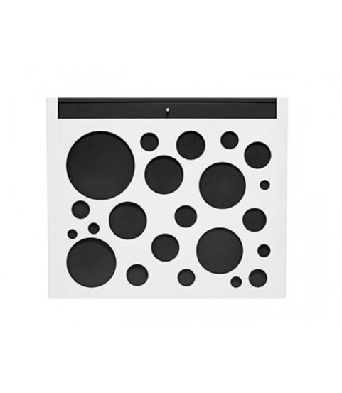 Cubreradiador con cajón diseño circulo