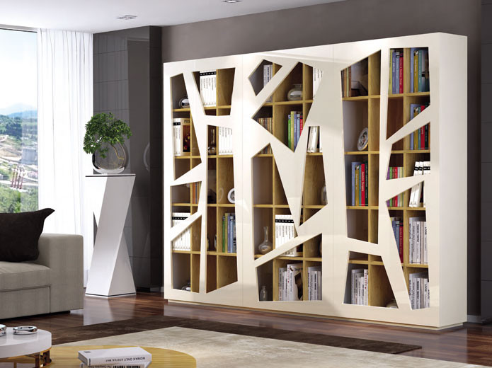 Contratista estornudar Comprensión Librería moderna de diseño ⭐40% DESCUENTO⭐|Muebles Valencia ®