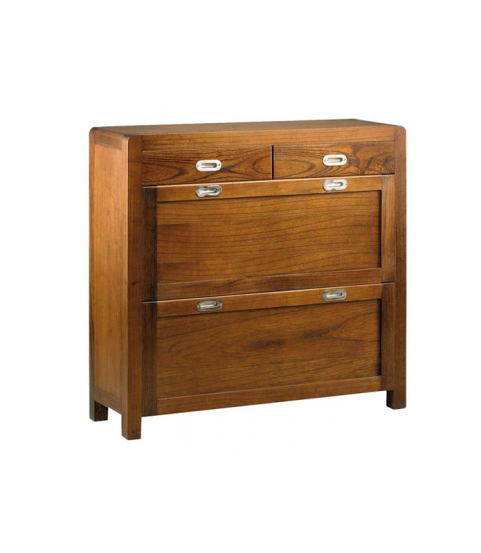 Zapateros rústicos de madera