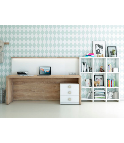 Escritorio Juvenil Moderno 18 en Muebles Valencia