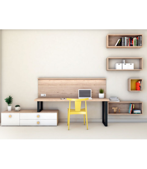 Escritorio Juvenil Moderno 19 en Muebles Valencia
