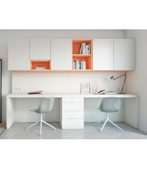 Escritorio Juvenil Moderno 21 en Muebles Valencia